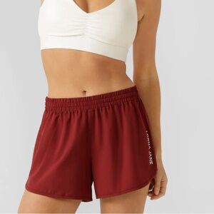 NWOT Lorna Jane Women's Lotus Sport Shorts - Red